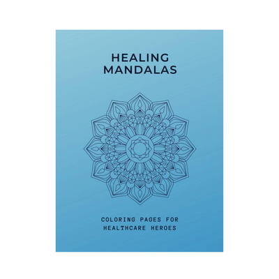 Healing Mandalas Adult Coloring Book