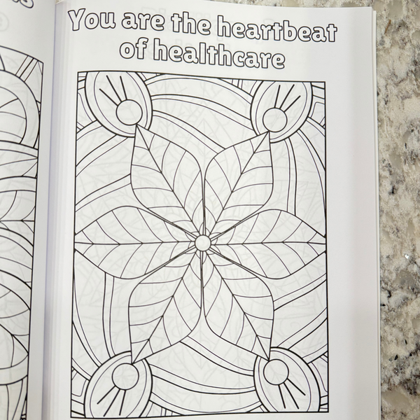 Healing Mandalas Adult Coloring Book